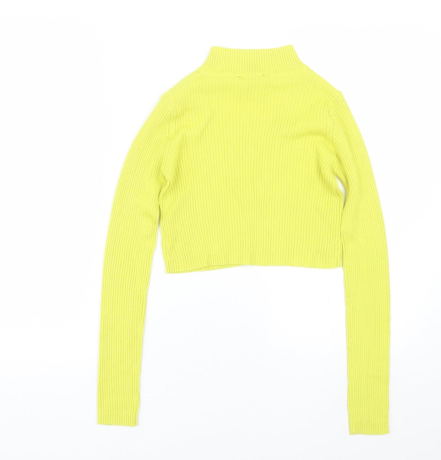 Select Womens Yellow   Basic T-Shirt Size 6