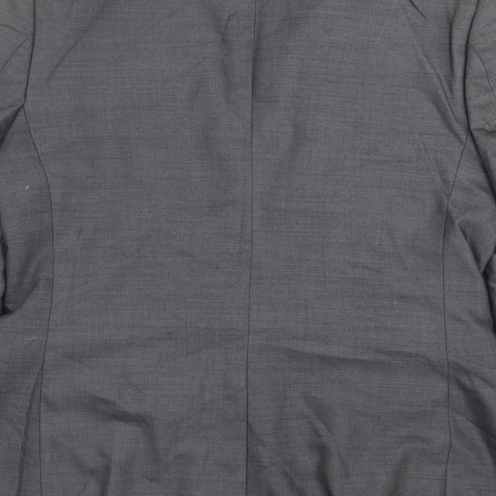 River Island Mens Grey   Jacket Suit Jacket Size 40