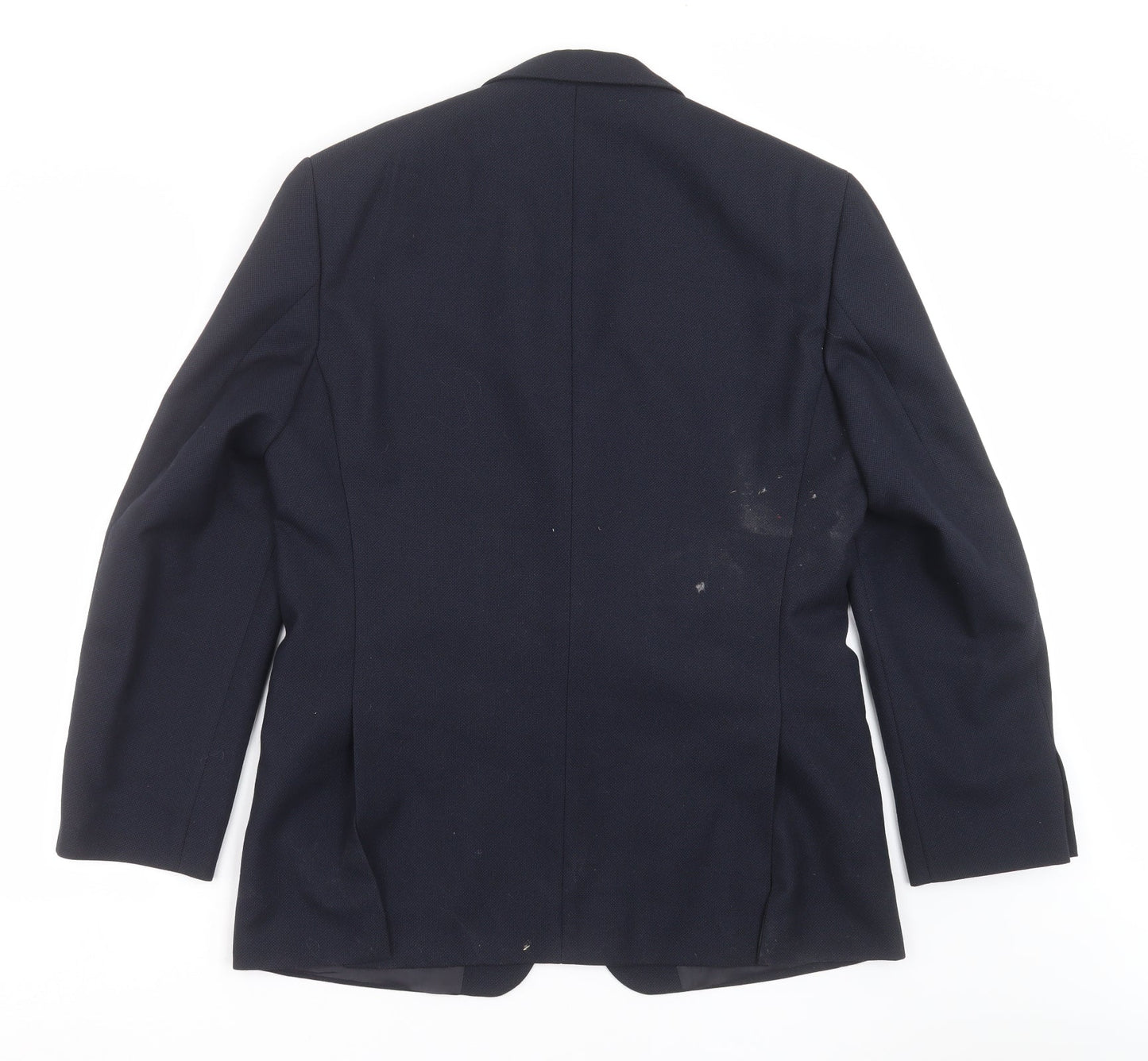 VARTEKS Mens Blue   Jacket Suit Jacket Size 40