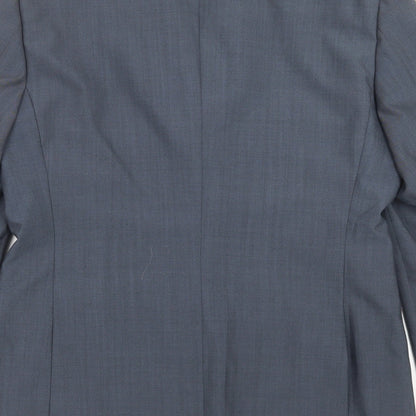 Preloved Charlie Allen Mens Blue   Jacket Suit Jacket Size 40 - Label
