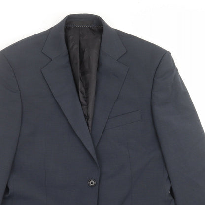 Blazer Mens Blue   Jacket Suit Jacket Size 38