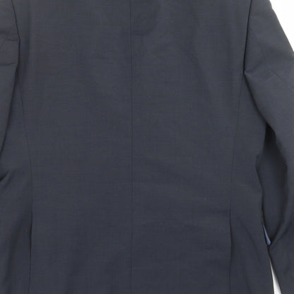 Blazer Mens Blue   Jacket Suit Jacket Size 38