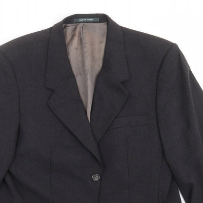 Preworn Mens Grey   Jacket Suit Jacket Size 40