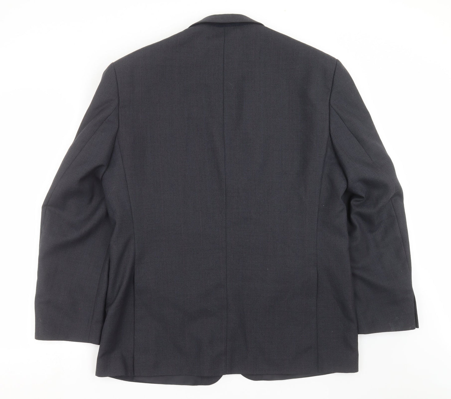 Pinstripe Mens Blue Striped  Jacket Suit Jacket Size 44