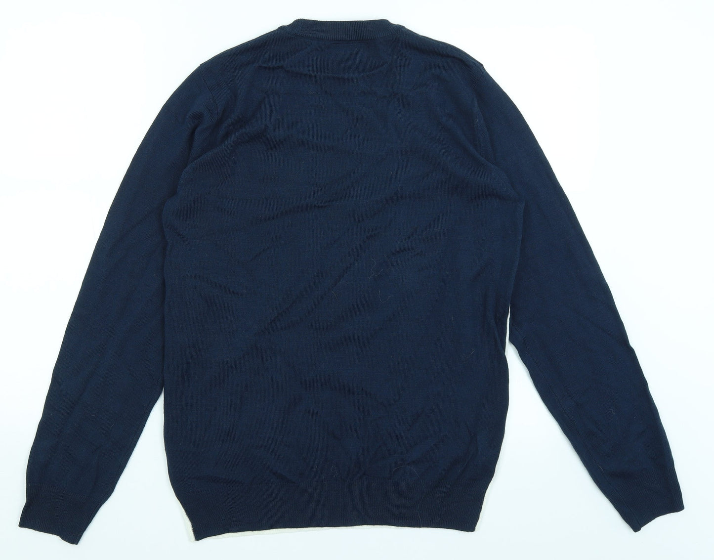 Threadbare Womens Blue   Pullover Jumper Size S  - Let's Get Elfed Up