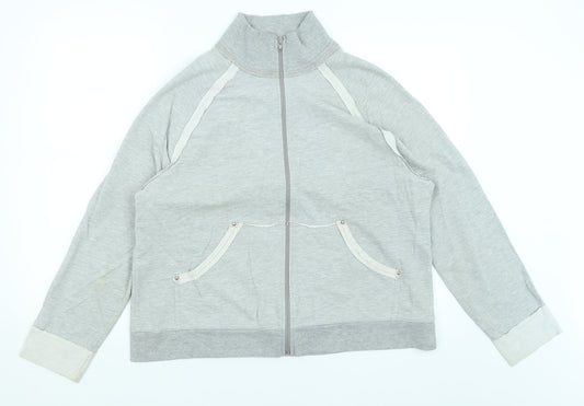 East Coast Womens Grey   Full Zip Jumper Size 16