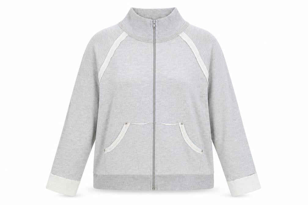East Coast Womens Grey   Full Zip Jumper Size 16