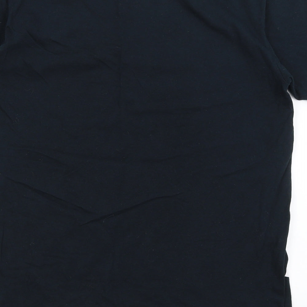 Gildan Mens Blue    T-Shirt Size S  - Fusey