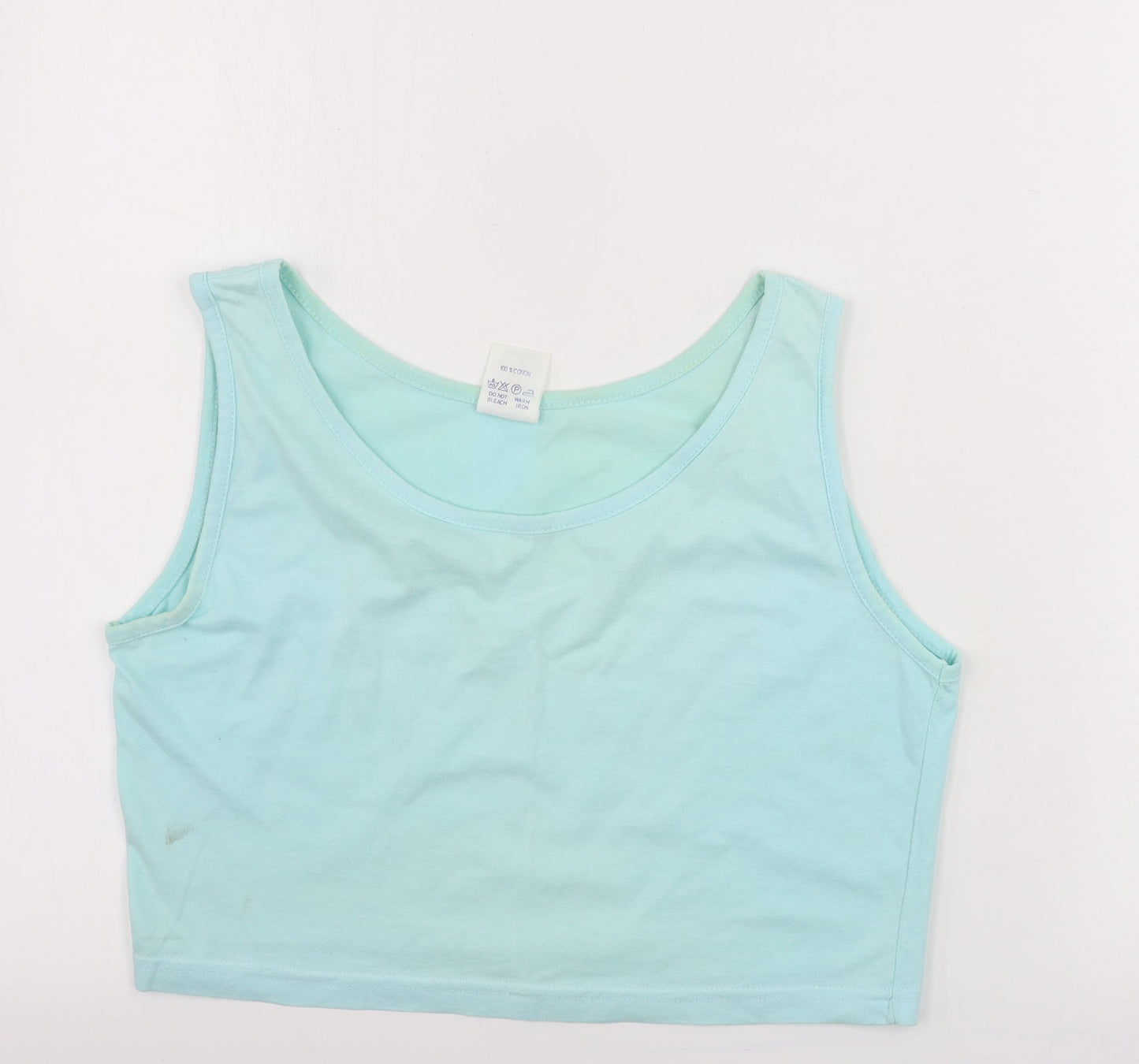 Topshop  Womens Blue   Basic Tank Size 10