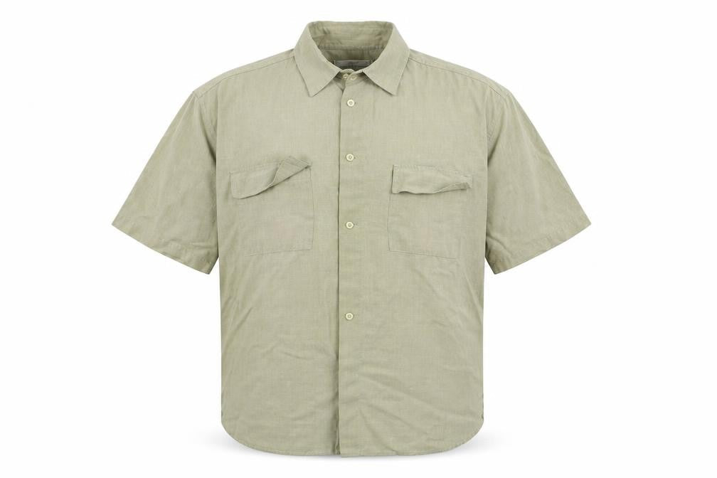 Marks & Spencer  Mens Beige    Button-Up Size L