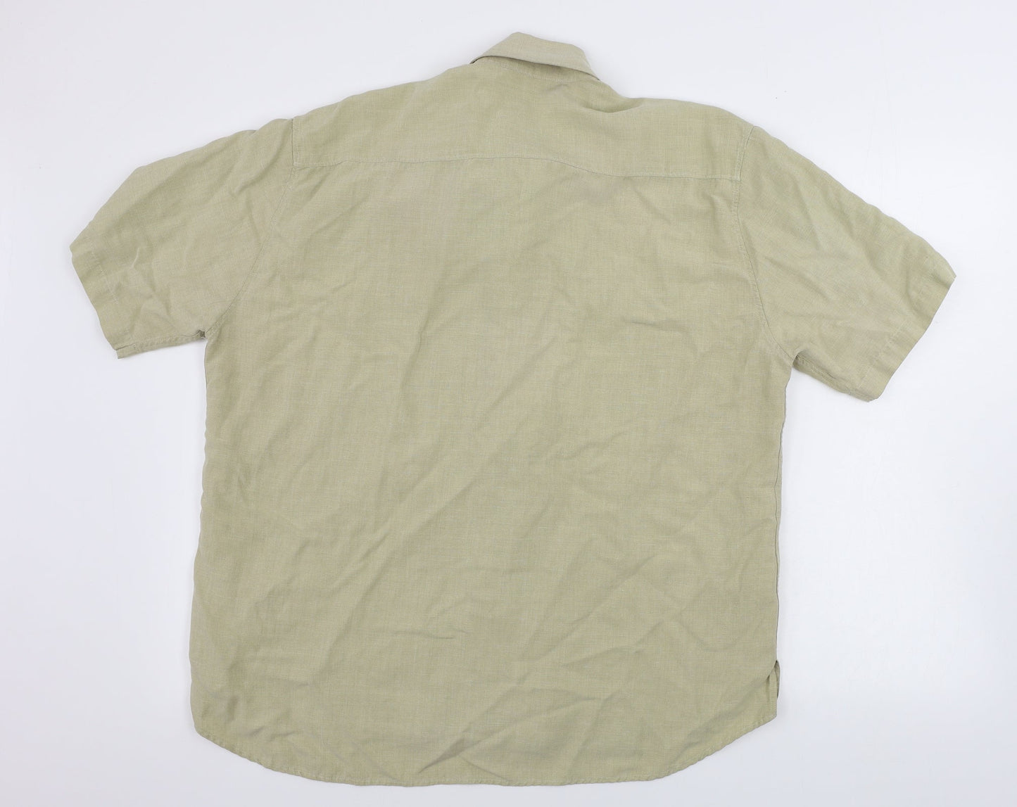 Marks and Spencer  Mens Beige    Button-Up Size L