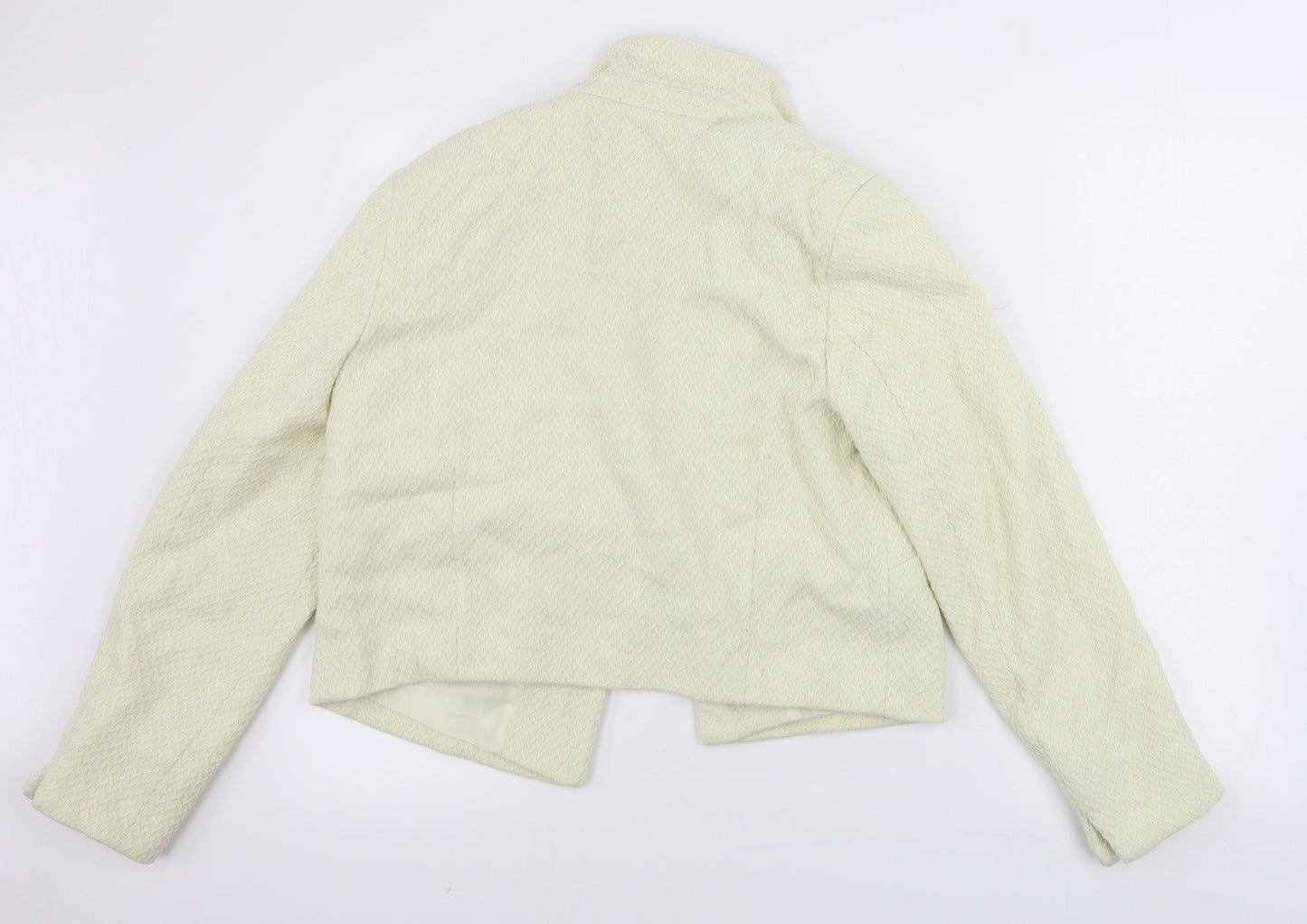 Select Womens Ivory   Jacket Coat Size 12
