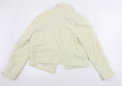 Select Womens Ivory   Jacket Coat Size 12