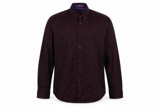 Next  Mens Red    Button-Up Size 16