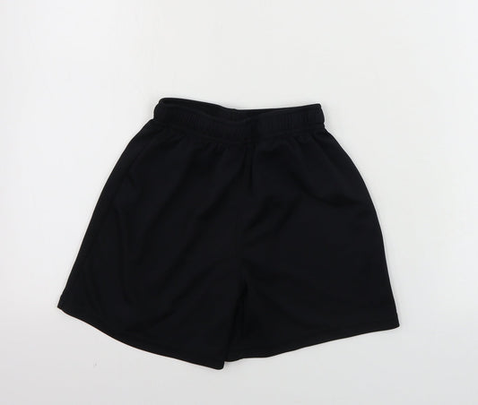 Fruit of the Loom  Boys Black   Sweat Shorts Size 9-10 Years
