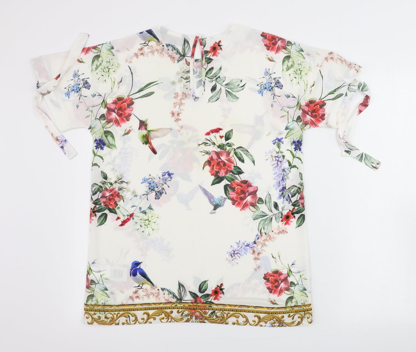 Lipsy  Womens White   Basic Blouse Size 6