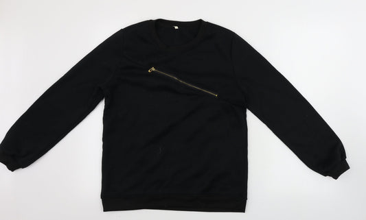 Preworn  Womens Black   Pullover Jumper Size XL