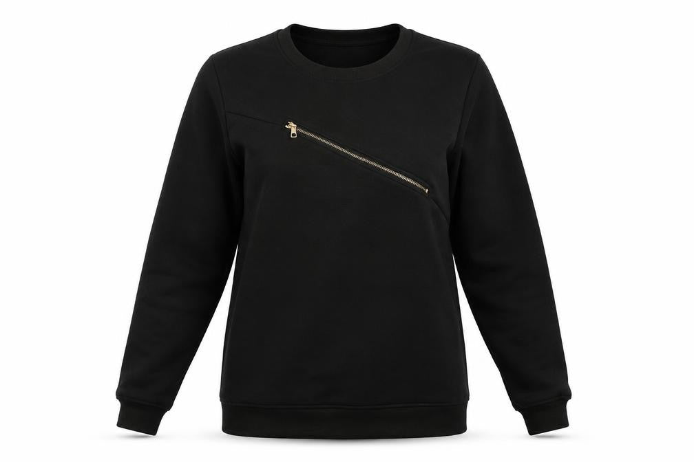 Preworn  Womens Black   Pullover Jumper Size XL