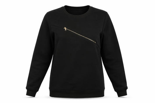 Preworn  Womens Black   Pullover Jumper Size XL