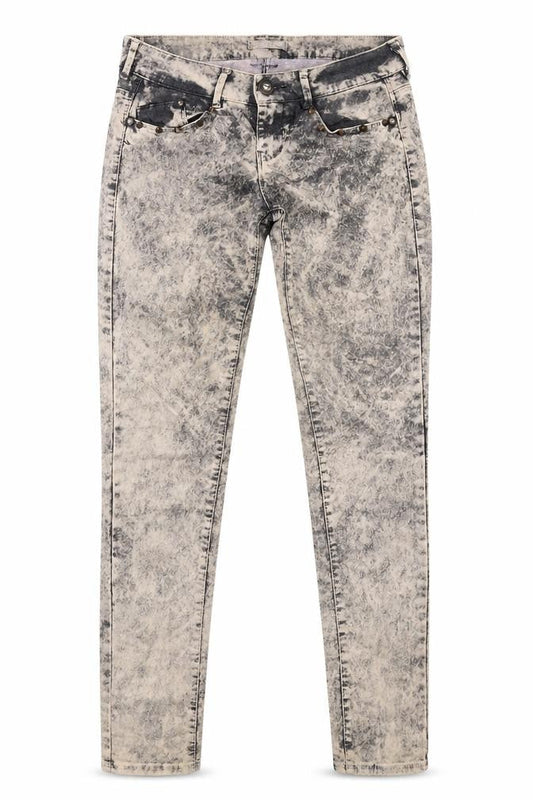 Bershka Womens Grey  Denim Jegging Jeans Size 6 L29 in