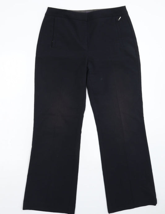 Marks and Spencer Womens Blue   Dress Pants Trousers Size 12 L30 in