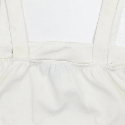 Cameo Rose Womens White Basic Tank Size 10