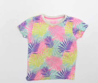Preloved Matalan Boys Multicoloured   Basic T-Shirt Size 4 Years - Front