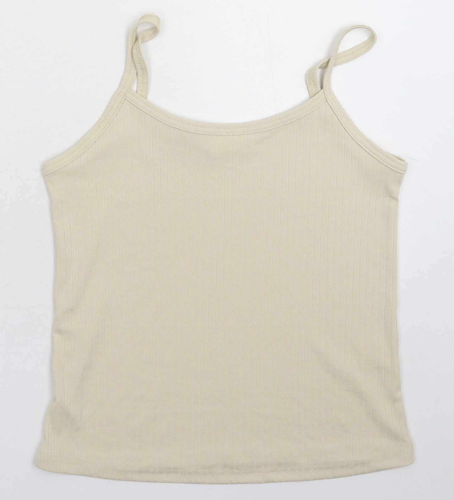 Grace & Mila Womens Beige   Basic Tank Size S