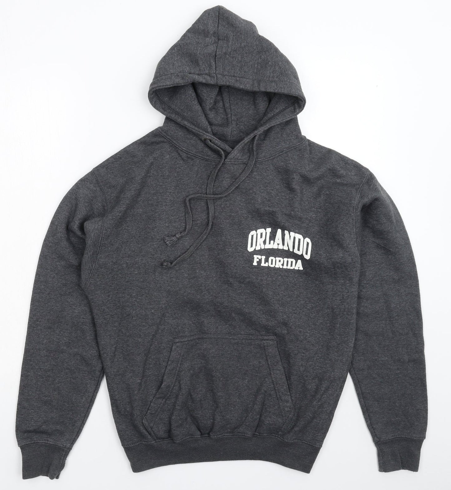 Pacific Mens Grey   Pullover Hoodie Size S