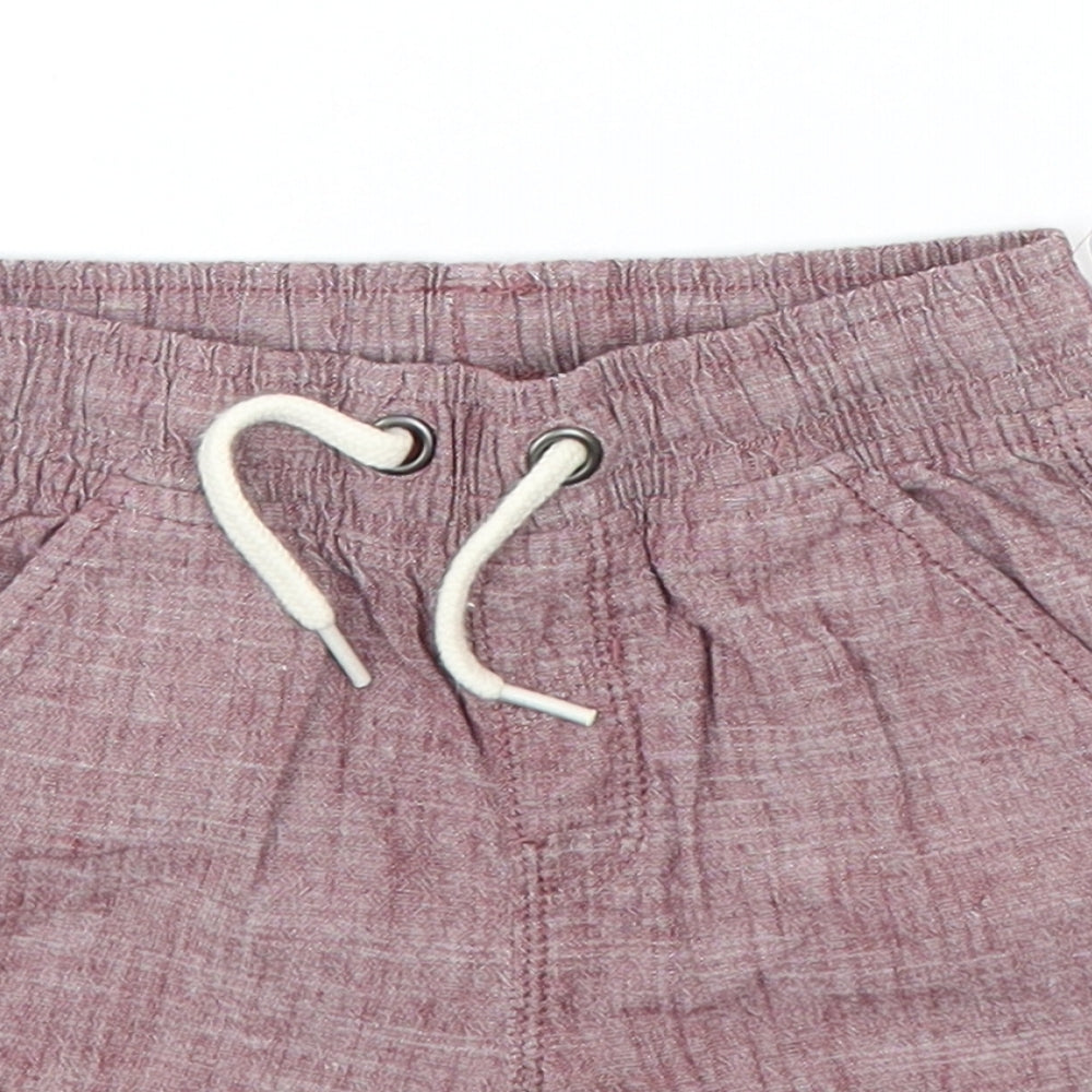 TU Girls Red   Chino Shorts Size 2-3 Years