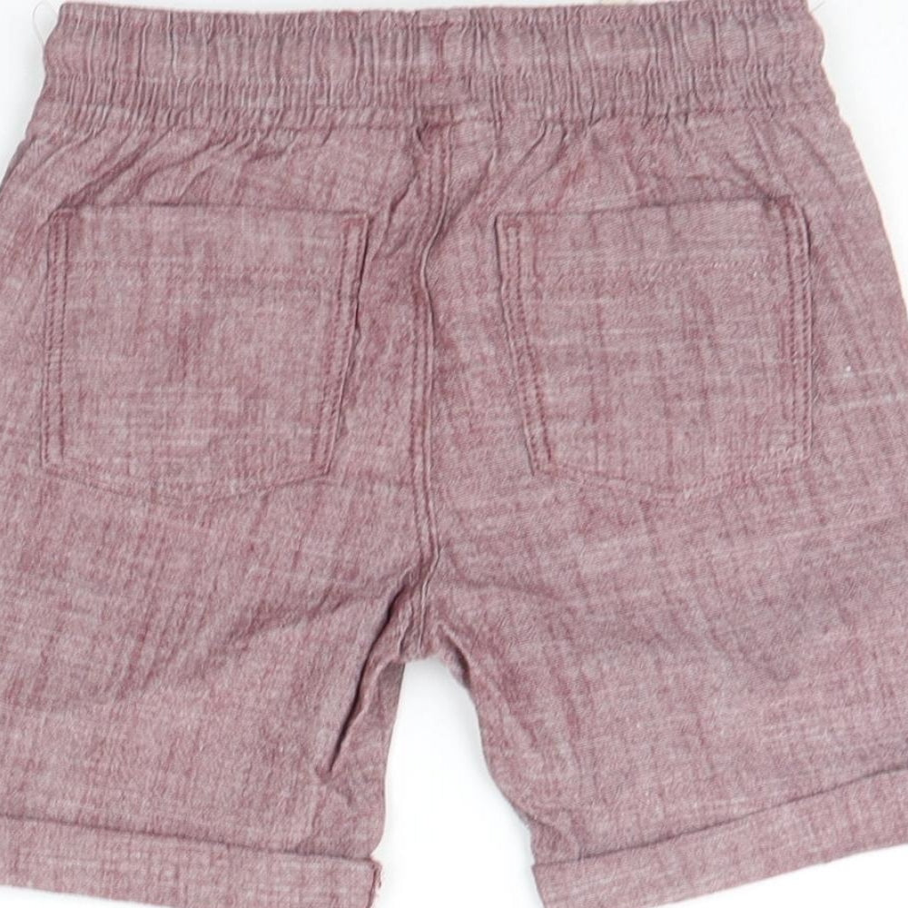 TU Girls Red   Chino Shorts Size 2-3 Years