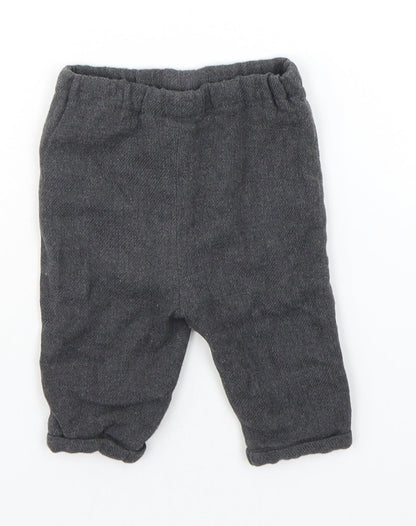 Tu Baby Grey   Jogger Trousers Size 3-6 Months