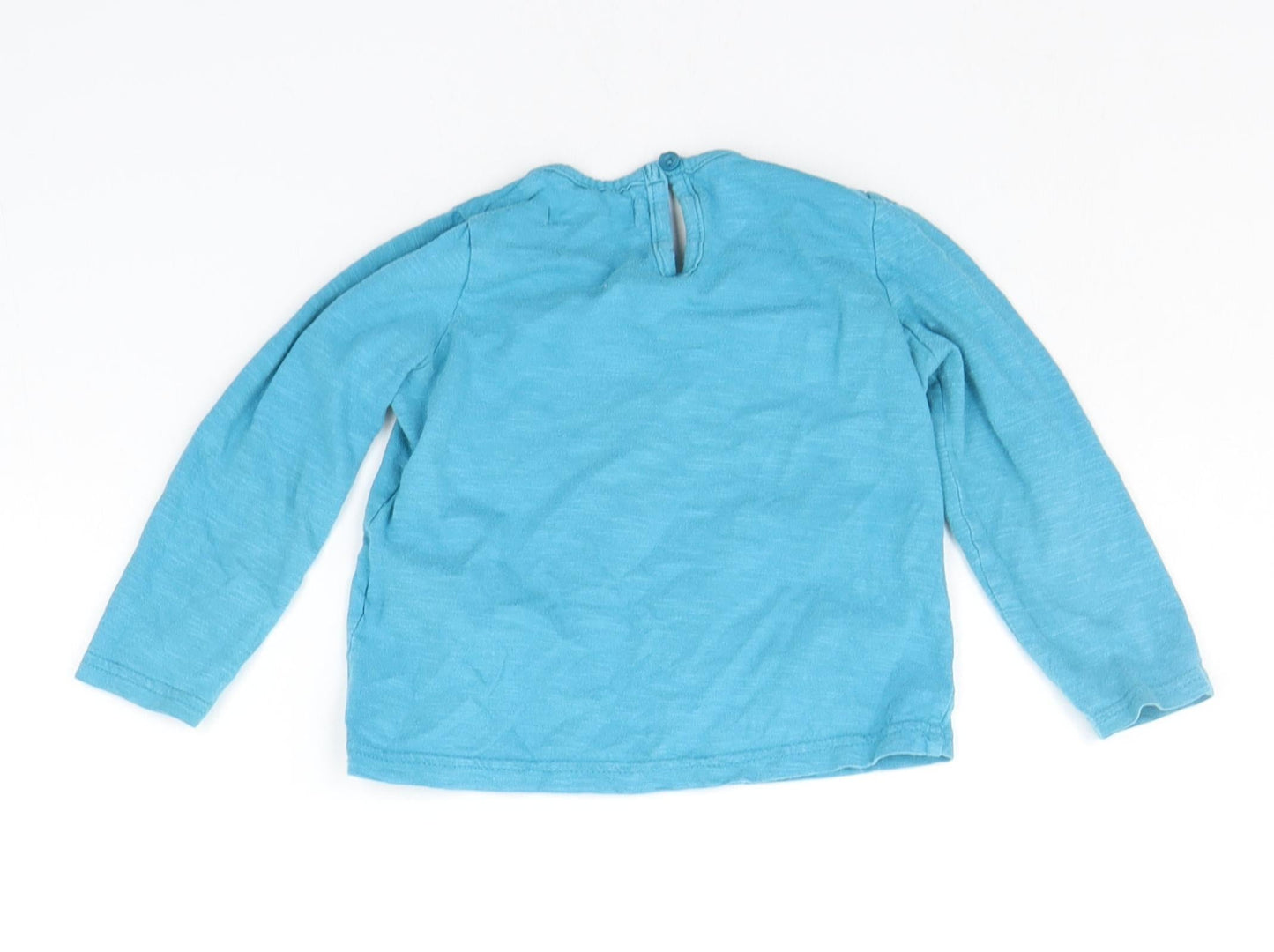 Marks and Spencer Boys Blue   Basic T-Shirt Size 2-3 Years
