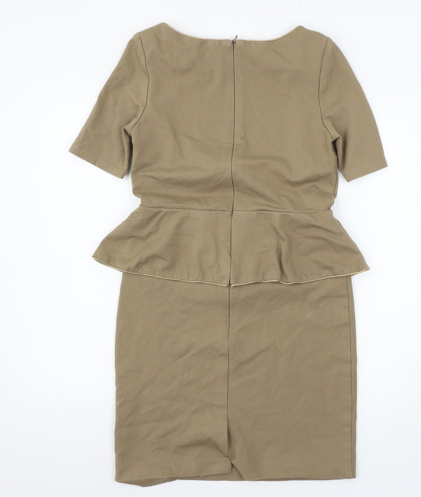 Envy Womens Brown  Jersey Shift  Size M
