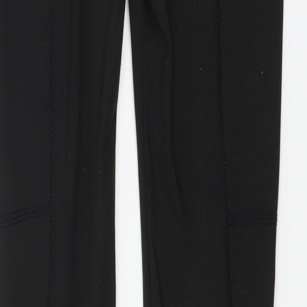 SheIn Womens Black  Jersey Capri Leggings Size XS L26 in