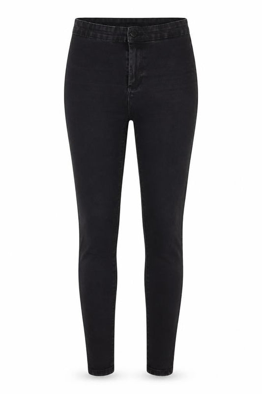 Denim & Co. Womens Grey  Denim Skinny Jeans Size 8 L27 in
