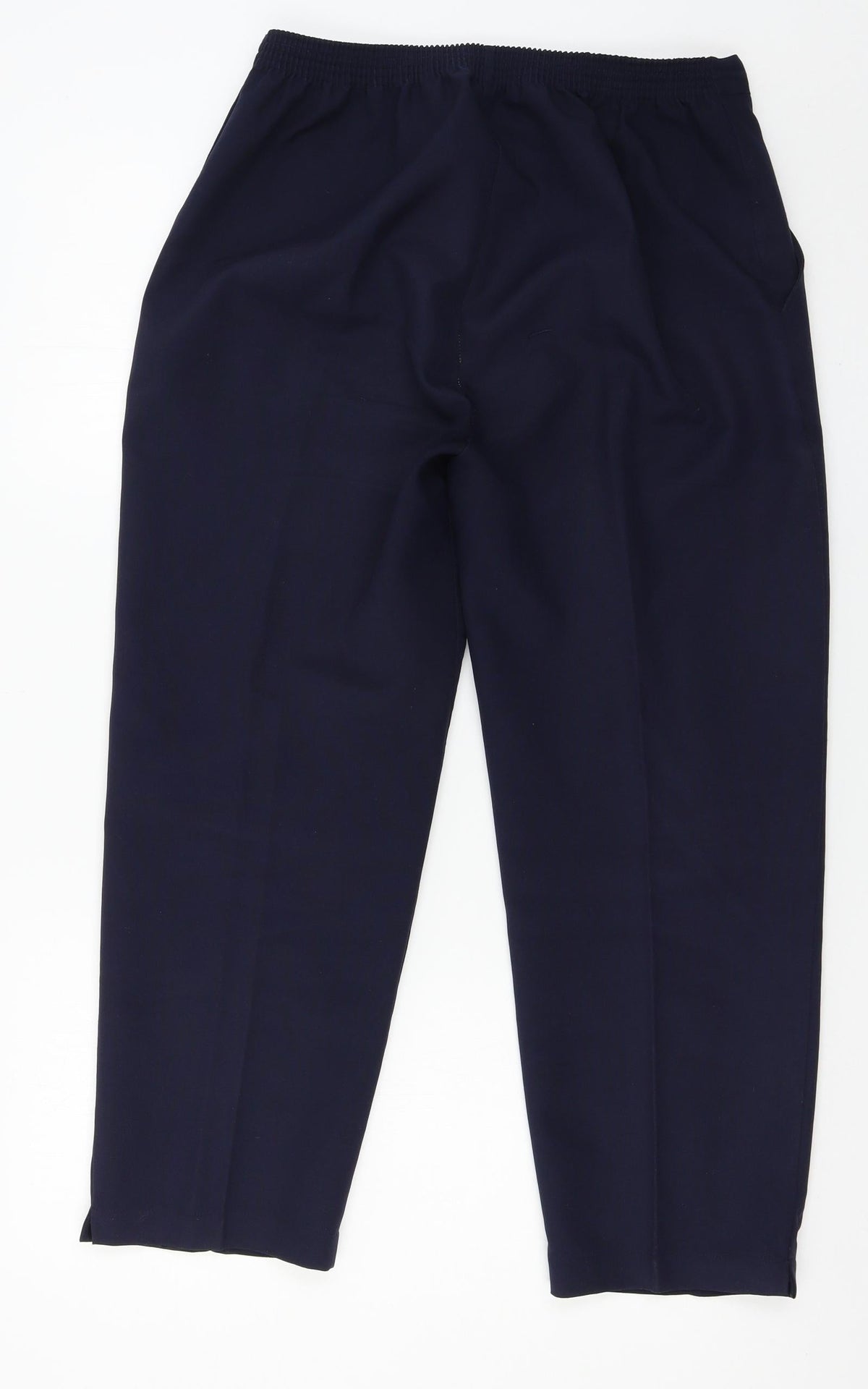 Preworn Womens Blue   Trousers  Size 12 L25 in