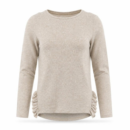 Next Womens Beige  Knit Pullover Jumper Size 6