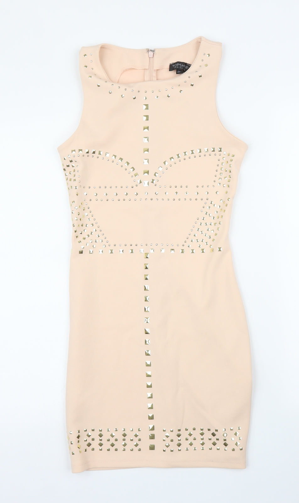 Topshop Womens Pink   Sheath  Size 8