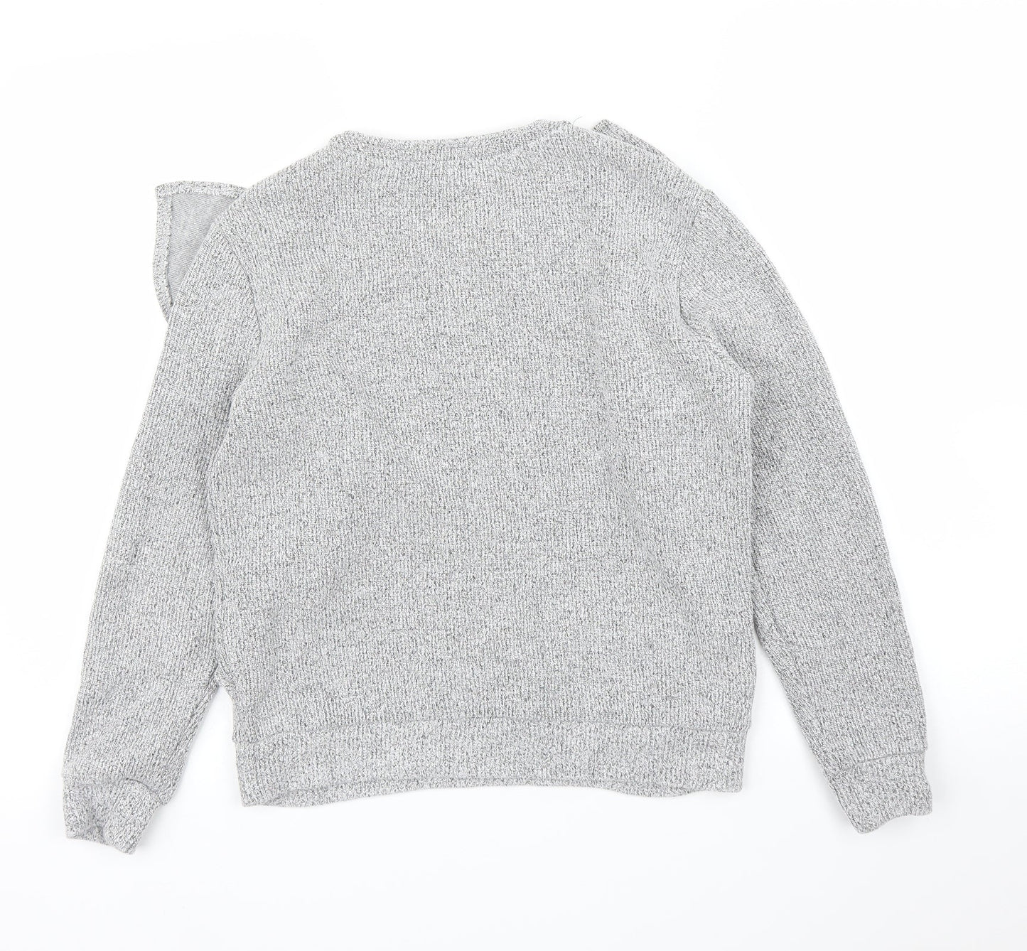 M&S Womens Grey   Pullover Jumper Size 10
