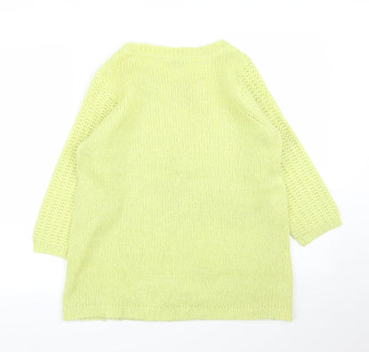 BHS Womens Green   Pullover Jumper Size 14