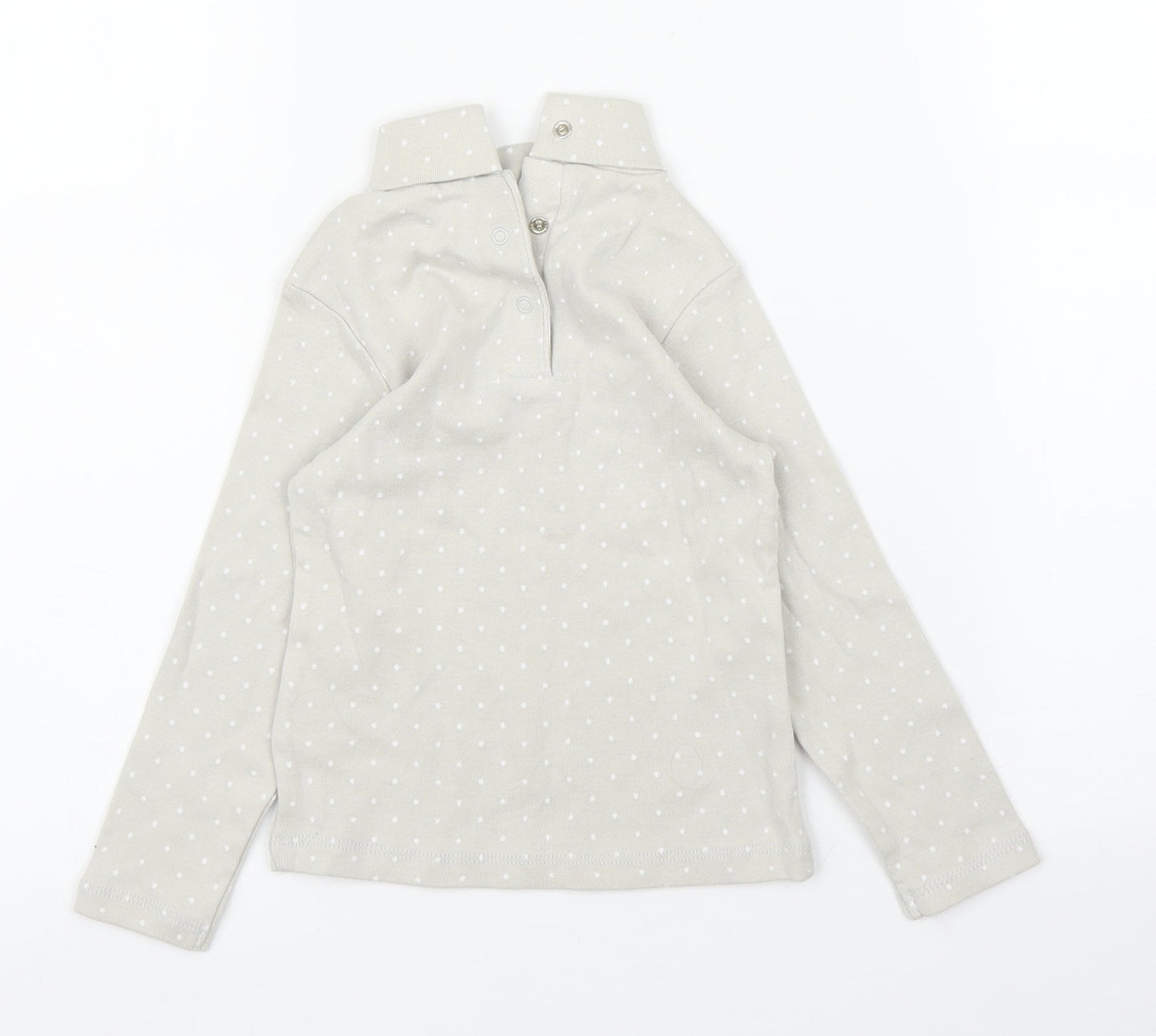 Vertbaudet Girls Beige   Basic T-Shirt Size 2 Years