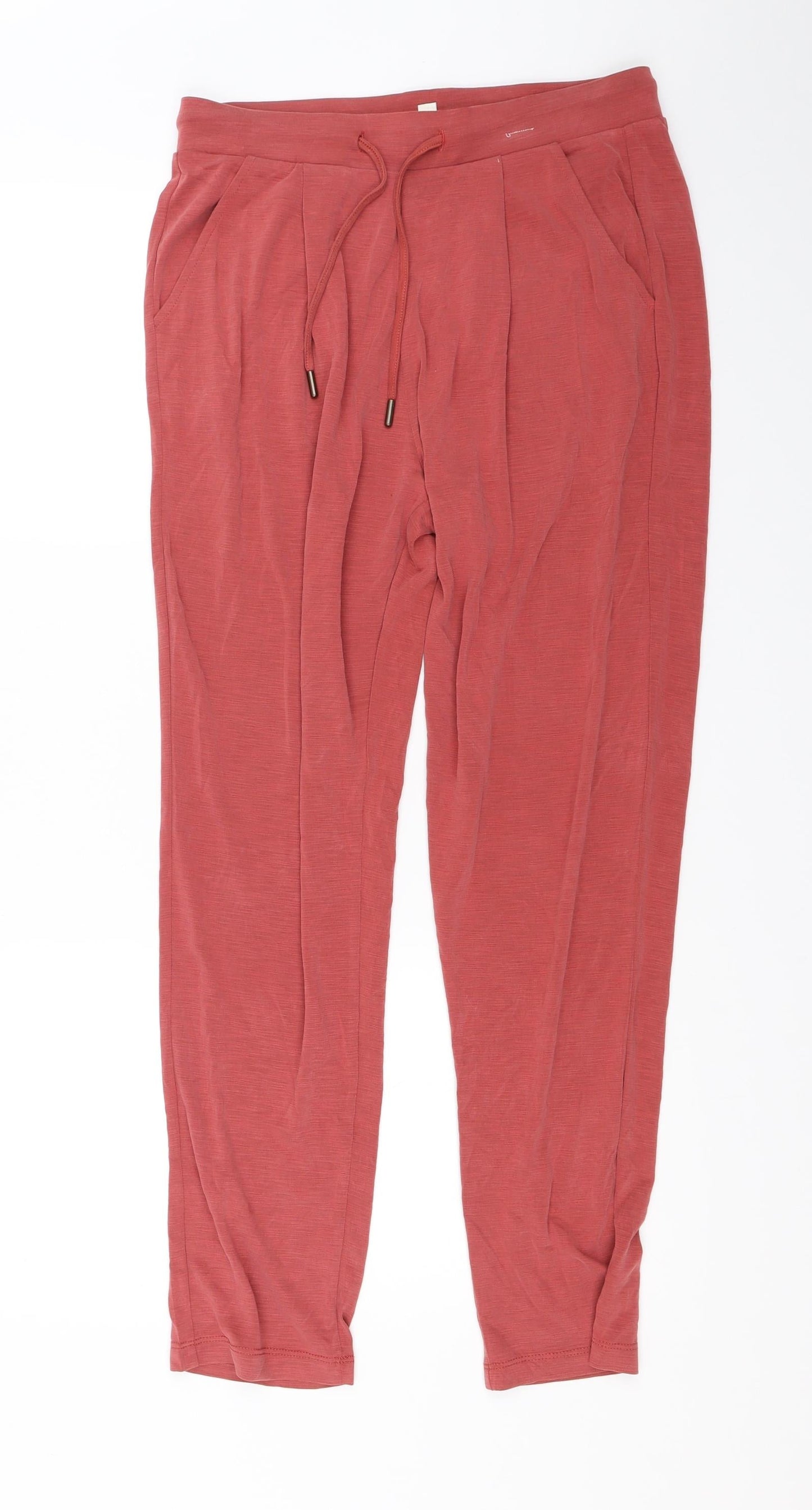 Per Una Womens Red   Jogger Trousers Size 8 L26 in
