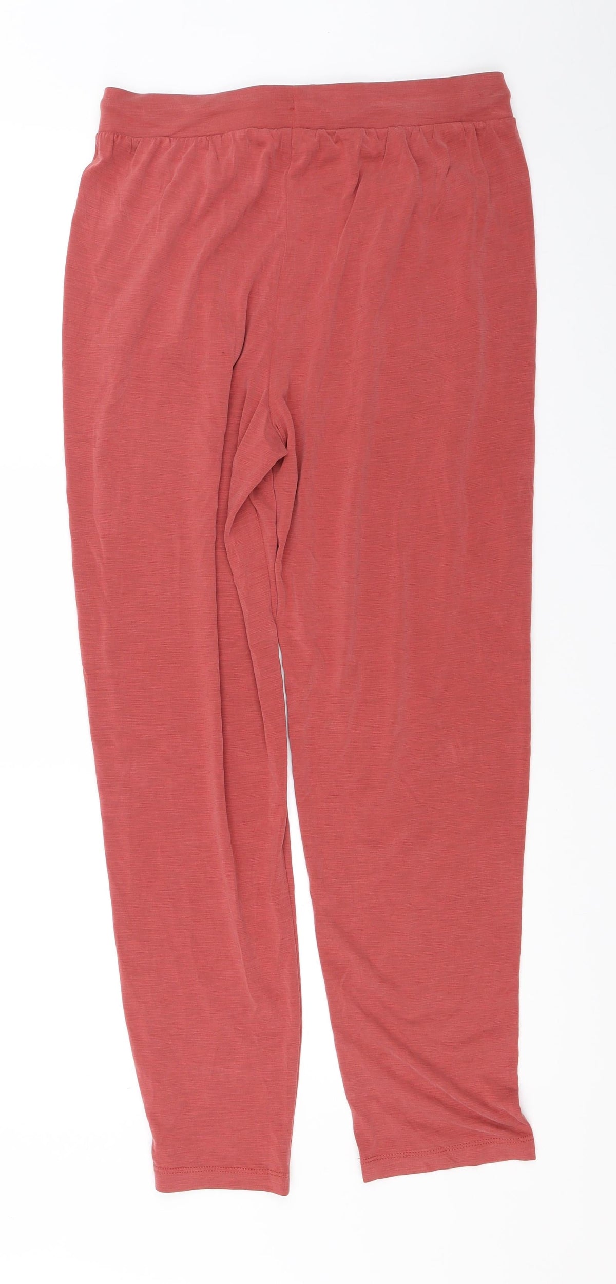 Per Una Womens Red   Jogger Trousers Size 8 L26 in
