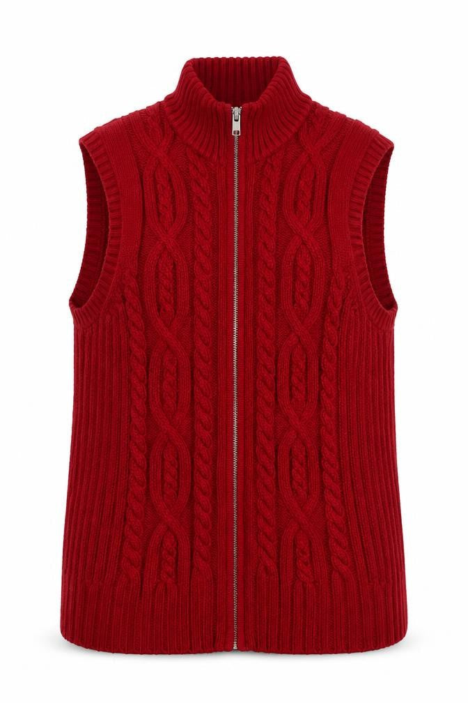 Northern Reflections Womens Red   Full Zip Jumper Size L