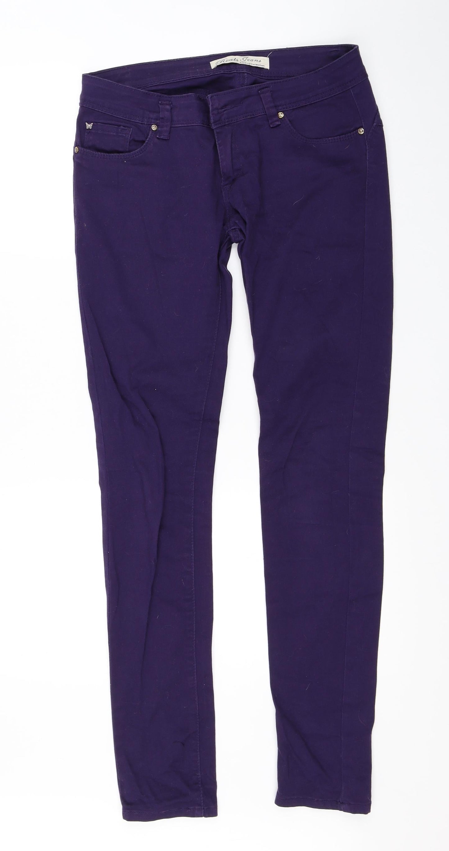 Reals Jeans Womens Purple   Skinny Jeans Size 31 L31 in