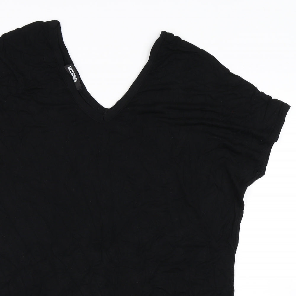 Missguided Womens Black   Basic T-Shirt Size 8
