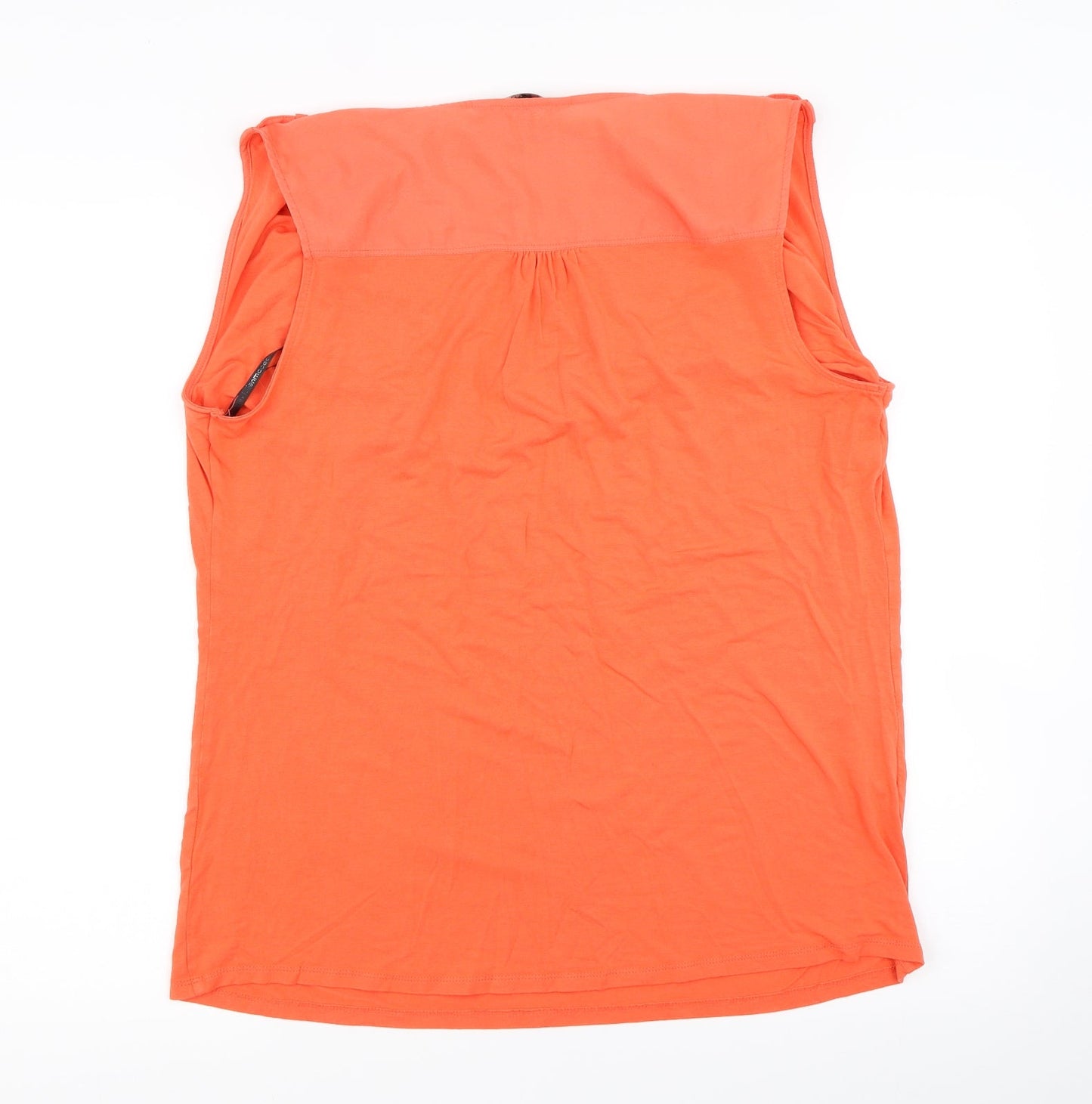 Debenhams Womens Orange   Basic Tank Size 16