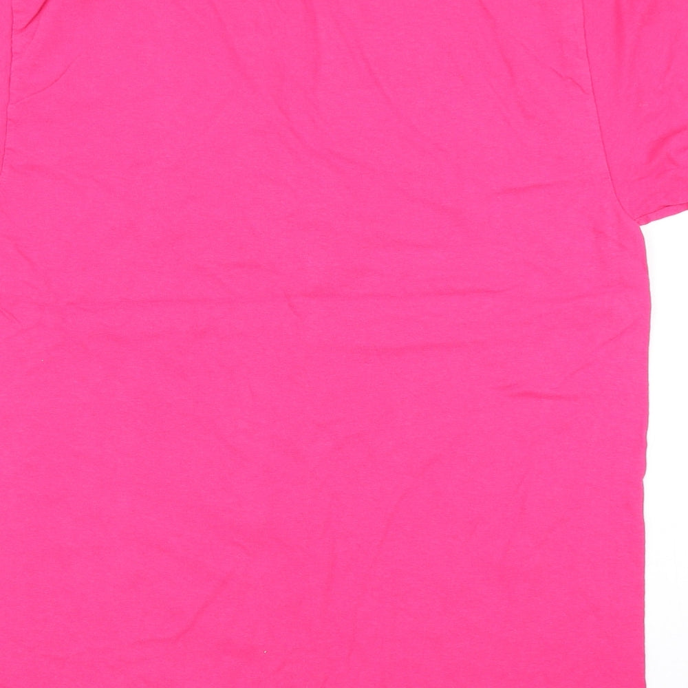 Gildan Womens Pink   Basic T-Shirt Size M