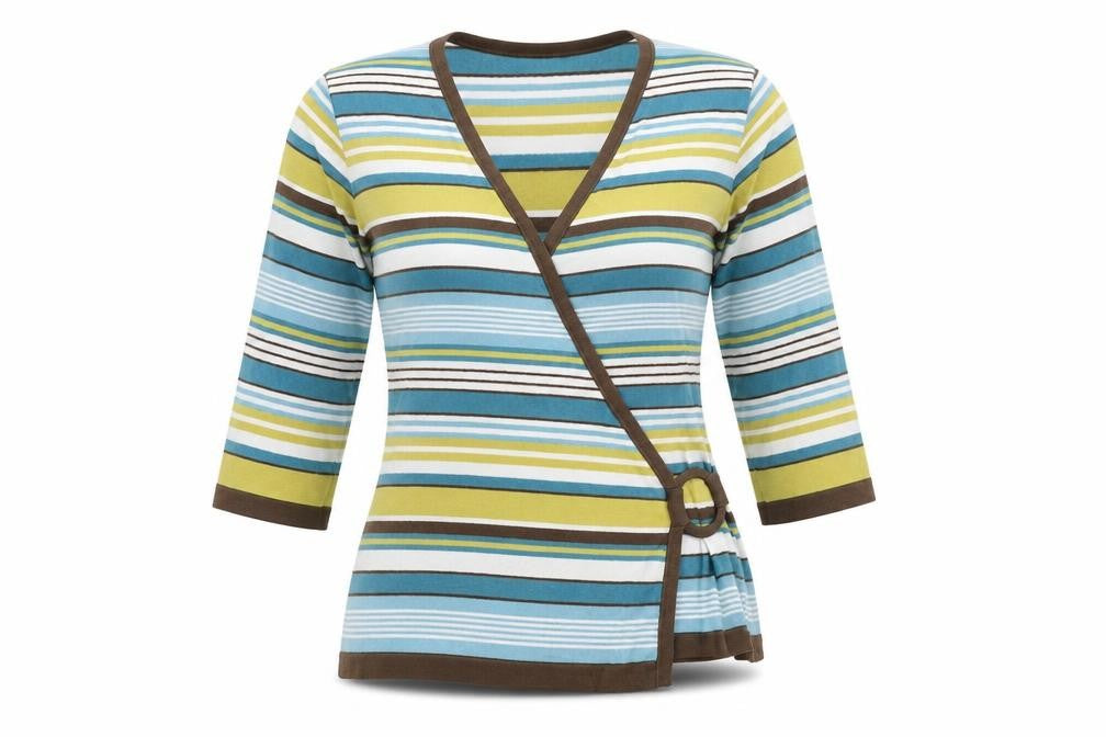 alex&co Womens Multicoloured Striped  Pullover Jumper Size 12